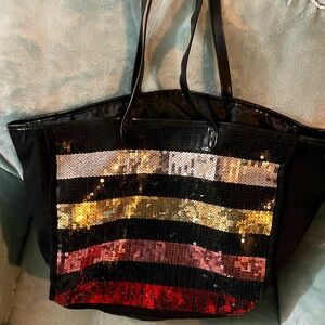 Victoria Secret Tote, Black, Red, Silver, Gold, Pink last four sparkles, so cute